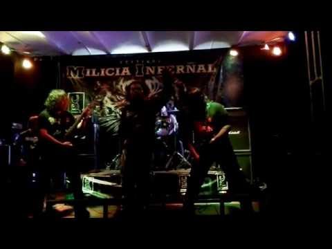 Pyphomgertum - Fear Of Satan (En vivo) - Milicia Infernal