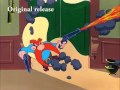 Bugs Bunny Rides Again Yosemite Sam Sequence Original Release Vs Re Release Comparison