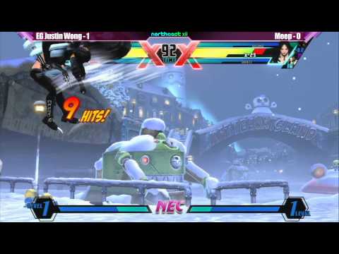 UMVC3 EG Justin Wong vs Meep NEC XII Tournament
