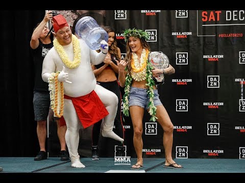 Bellator 213 Weigh-Ins: Ilima-Lei Macfarlane vs. Valerie Letourneau Staredown