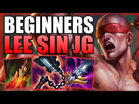 HOW TO PLAY LEE SIN JUNGLE & CARRY FOR BEGINNERS IN S12! - Best Build/Runes Guide League of legends