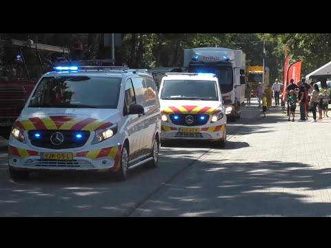 Versneller 5X prorail vertrekken met spoed vanaf de Opendag Brandweer Weert