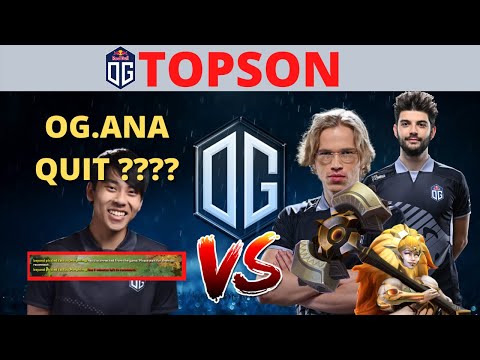 OG.TOPSON DAWNBREAKER WITH 19KILLS - DOTA2 7.29 GAMEPLAY