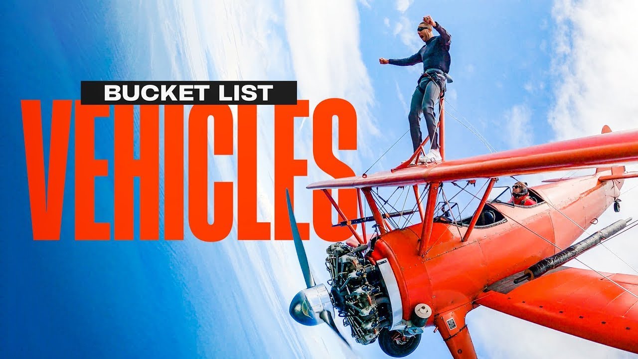 Top 5 Vehicles Bucket List