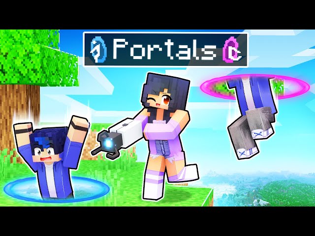 Using PORTALS To Trick My Friends In Minecraft! SDDEFAULT Thumbnail