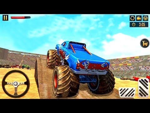 Monster Truck Friction Games：Monster Truck Derby Crash Stunts - Android Gameplay