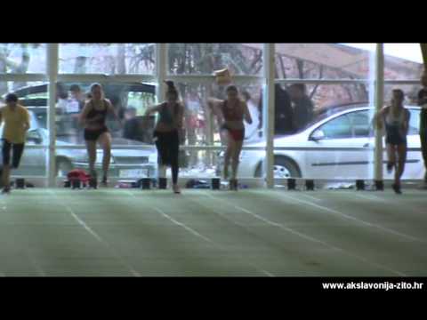 DVORANSKO PRVENSTVO HRVATSKE ZA KADETE (2012) - 60m kadetkinje