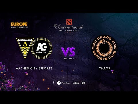 Aachen City Esports vs Chaos, TI9 Qualifiers EU, bo3, game2 [Lex & Daxak]