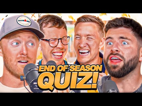 THE BIG END OF SEASON QUIZ!