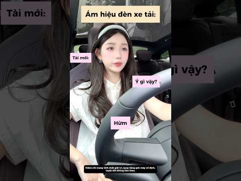 Nắm lòng ngay 4 ám hiệu đèn xe tải này để đi đường an toàn nha. Nội dung chỉ mang tính tham khảo
