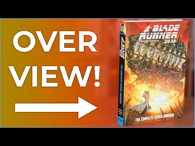 Vídeo relacionado con BLADE RUNNER 2039 COMPLETE OMNIBUS HC REG ED ALAN QUAH: The Complete Series Omnibus