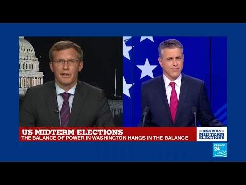 US Midterms: "No big blue wave,  maybe a blue ripple, as the White House is saying right now"