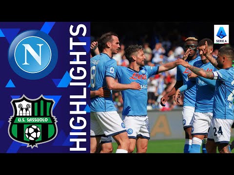 Napoli 6-1 Sassuolo | Napoli annihilate Sassuolo at the Maradona Stadium | Serie A 2021/22