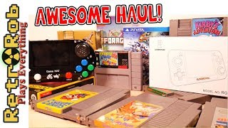🕹️ Retro and Modern Game and Handheld Haul. NES, SNES, Switch and More! 🕹️