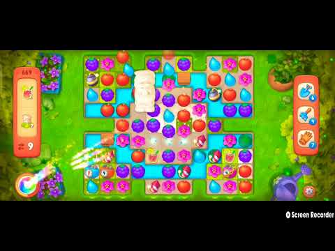 Gardenscapes I Level 669 I Hard Level I No Booster
