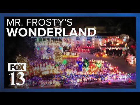Frosty's Winter Wonderland: A light display in SLC so bright you ...