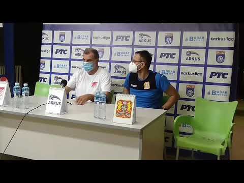 ARKUS liga 3. kolo / RK Dubočica 54 - RK Proleter / Konferencija za medije
