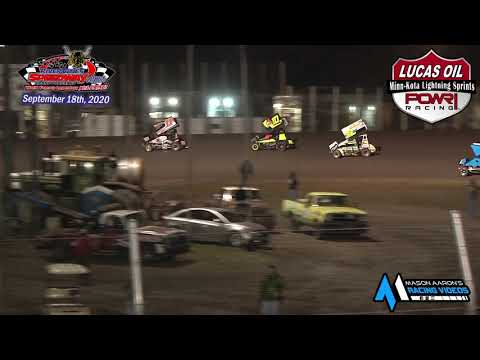 River Cities Speedway Lightning Sprint A-Main (9/18/20)
