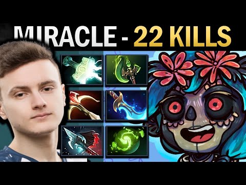 Muerta Dota Gameplay Miracle with 22 Kills and Parasma