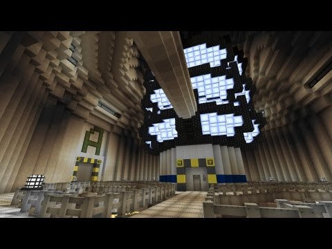 Underground Fusion Power Plant Minecraft Project