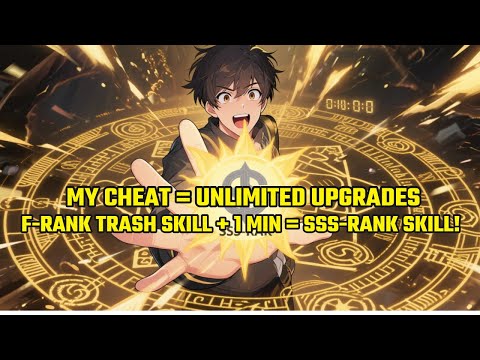My Cheat = UNLIMITED Upgrades. F-Rank Trash SKILL + 1 Min = SSS-Rank GOD-SLAYER SKILL!