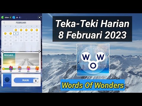wow teka teki harian 8 februari 2023