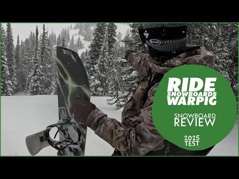 Ride Warpig Snowboard 2025 Preview