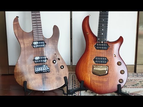 Suhr Modern Custom Koa vs Music Man Majesty Artisan