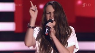 The Voice RU 2016 Xenia — «I&#39;m Your Baby Tonight» Blind Auditions | Голос 5. Ксения Коробкова. СП