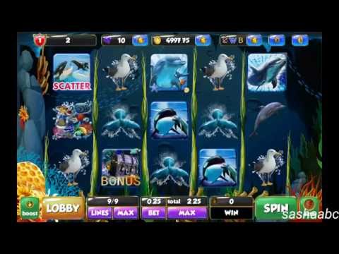 dolphins and whales slots обзор игры андроид game rewiew android