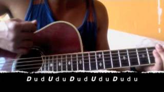 How to play Blurry by Puddle of Mudd on the guitar part 1