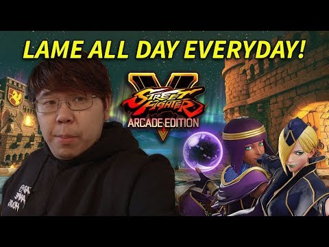 I LIKE TO PLAY LAME CHARACTERS!!! MENAT/FALKE Match + Commentary