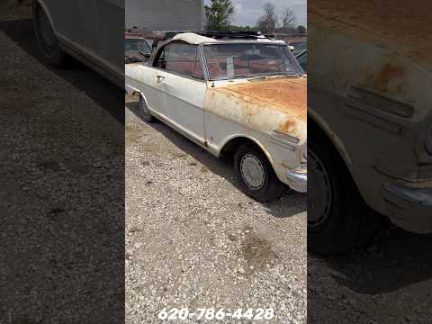 Thumbnail for 1962 Chevy II Nova Convertible! BARN FIND IMPALA CONVERTIBLE Video drops tomorrow at 7 P.M. CST! by Convertible