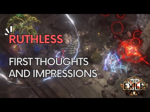 Path of Exile: RUTHLESS! Is it FUN or just PAIN?