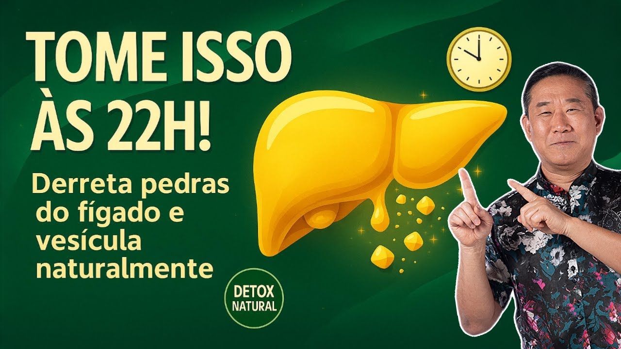 NOVA FÓRMULA NATURAL: DERRETA PEDRAS DO FÍGADO E VESÍCULA DORMINDO! 💤🍋| Peter Liu