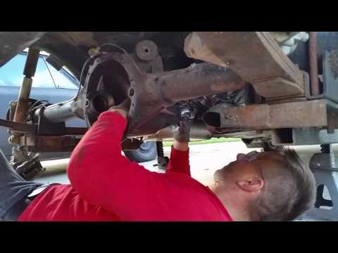 part 9 pinion bearing, crush sleeve, seal, yoke install 12 bolt rear end. limited slip differential