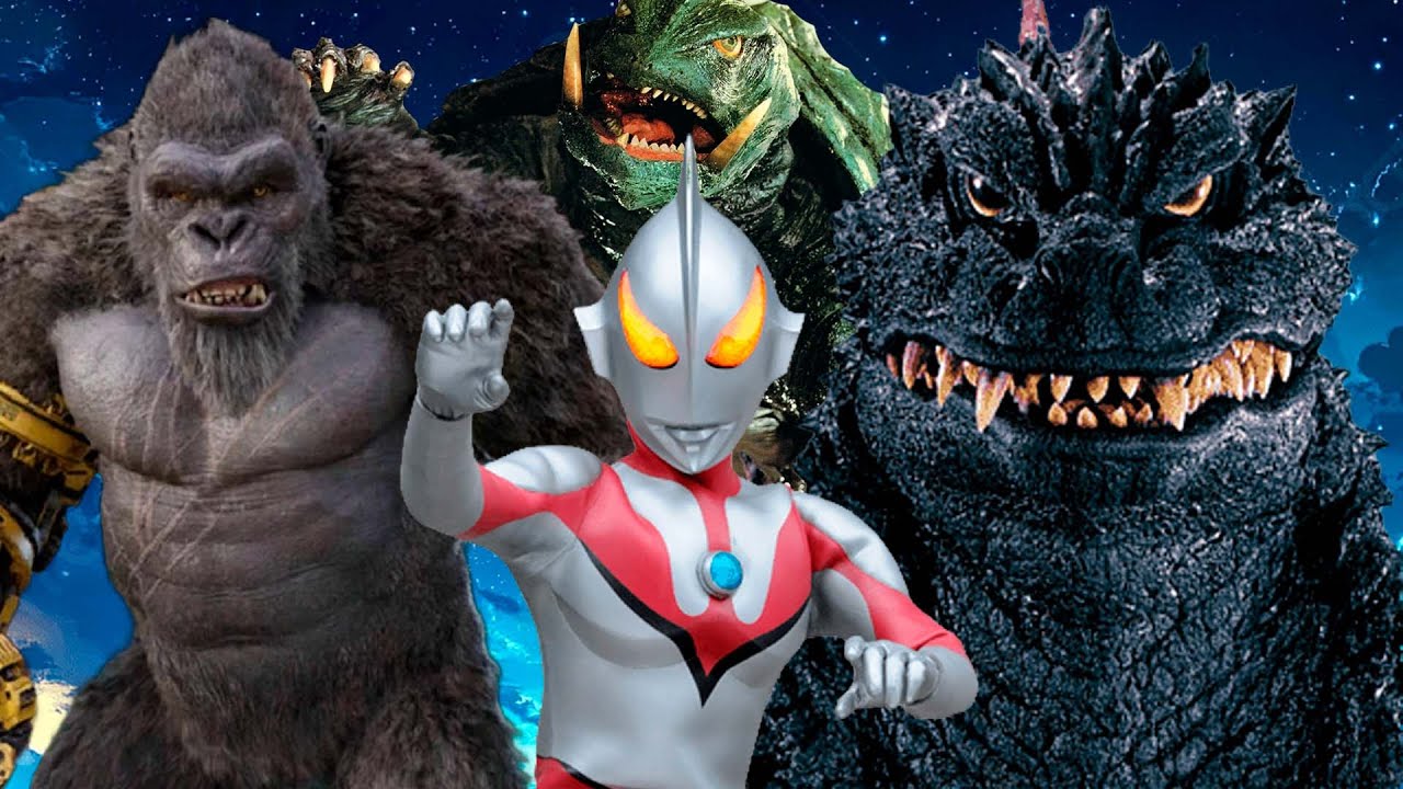 Godzilla, Ultraman, Kong y Gamera se reinventan al anime actual