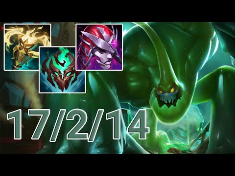 Zac Mid VS Neeko | KR GrandMaster Patch 13.10