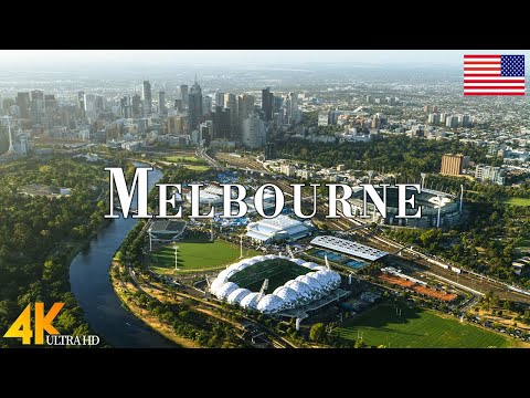Melbourne, Australia 4K Ultra HD • Stunning Footage, Scenic Relaxation Film with Calming Music.