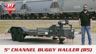 5&quot; Channel Buggy Hauler (B5) Walk-around