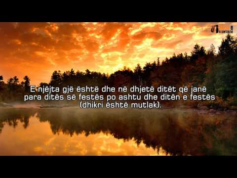 Legjimiteti i bërjes tekbir në dhjetë ditëshin e dhulhixhes Shejh Ibën Uthejmini