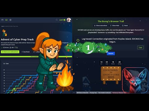 TryHackMe Advent of Cyber Prep Track - Advent of Cyber 2025