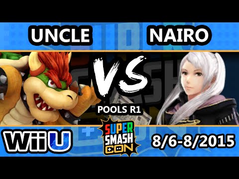 SSC - Uncle (Bowser) Vs Nairo (Robin, ZSS) SSB4 Pools - Smash Wii U - Smash 4