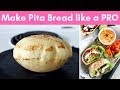 How to make Pita Bread at home like a PRO (without oven)