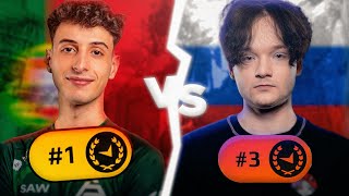 TOP 1 VS TOP 3! SHR JOGA CONTRA TOP 3 DA FACEIT (EM0K1D) | CS2