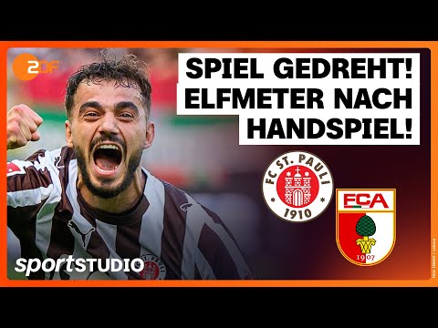 FC St. Pauli – FC Augsburg | Bundesliga, 3. Spieltag 2025/26 | sportstudio