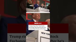 Donald Trump was first named person of the year in 2016. #DonaldTrump #US #BBCNews