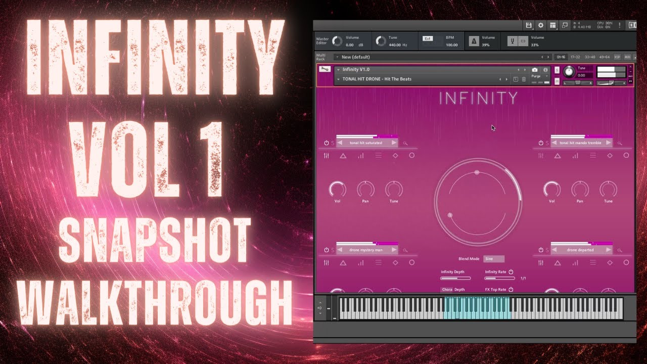Infinity Vol 1 Snapshot Walkthrough