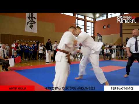Filip Maksimowicz vs Wiktor Kolaja - Mistrzostwa Polski Seniorów Open, Wrocław 2023