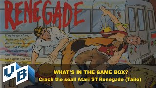 Cracking the Seal! Unwrap and Play Atari ST Renegade (Taito)